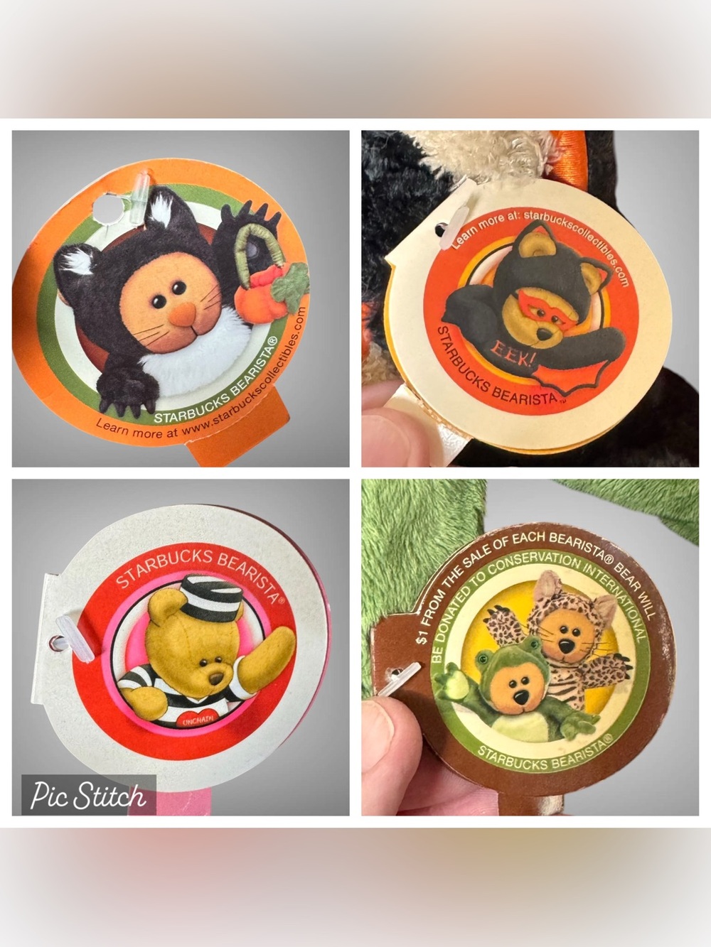 5 Bearista Plush Bears - Picture 14 of 15